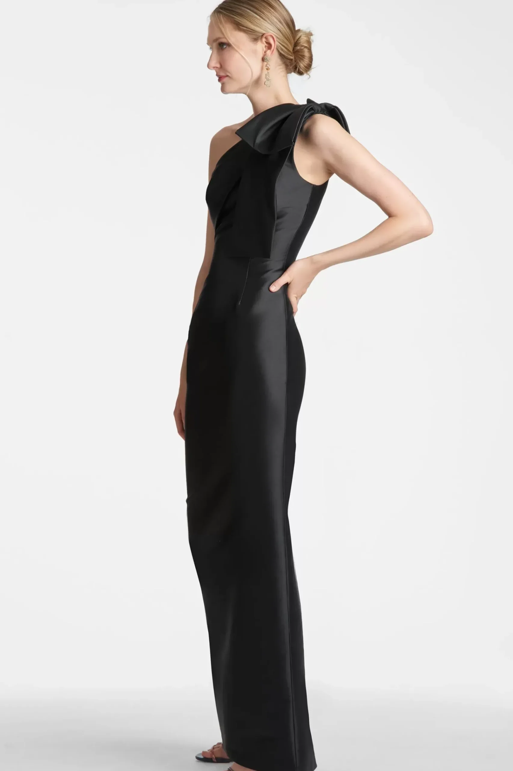 Bonnie Gown-Black-Sachin & Babi Discount