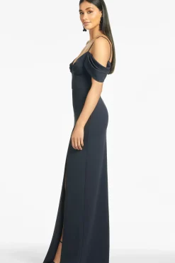 Brittany 4-Way Stretch Crepe Gown-Sachin & Babi Best