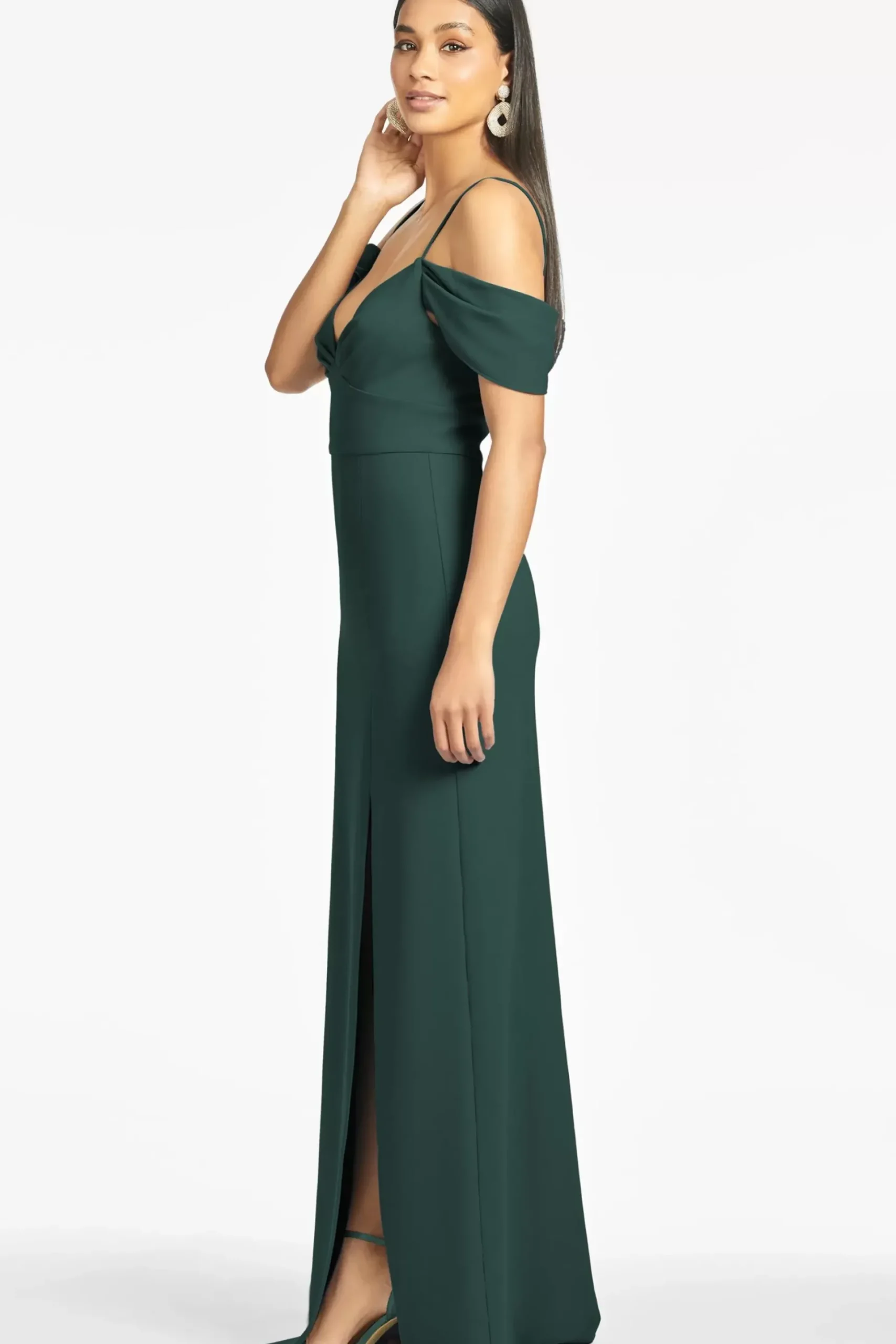 Brittany 4-Way Stretch Crepe Gown-Sachin & Babi Cheap