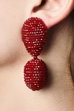Carina Earrings-Faceted Beads-Sachin & Babi Flash Sale