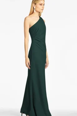 Cece 4-Way Stretch Crepe Gown-Sachin & Babi Store