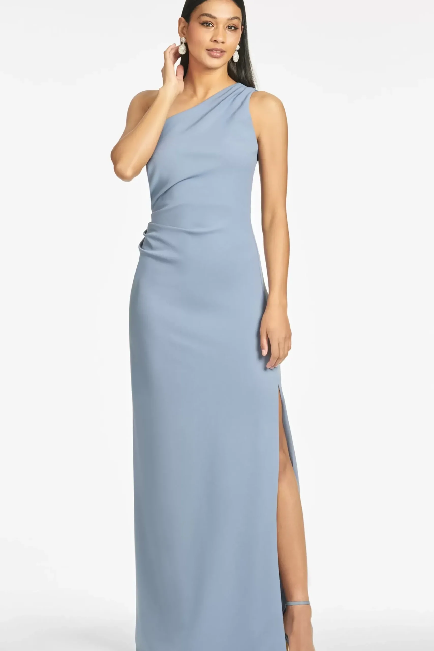 Cece 4-Way Stretch Crepe Gown-Sachin & Babi Store