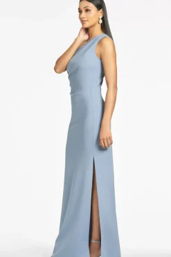 Cece 4-Way Stretch Crepe Gown-Sachin & Babi Store