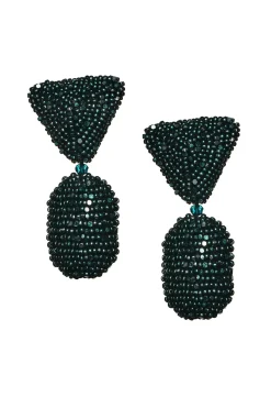 Chrystie Earrings-Metallic Faceted Beads-Sachin & Babi Cheap