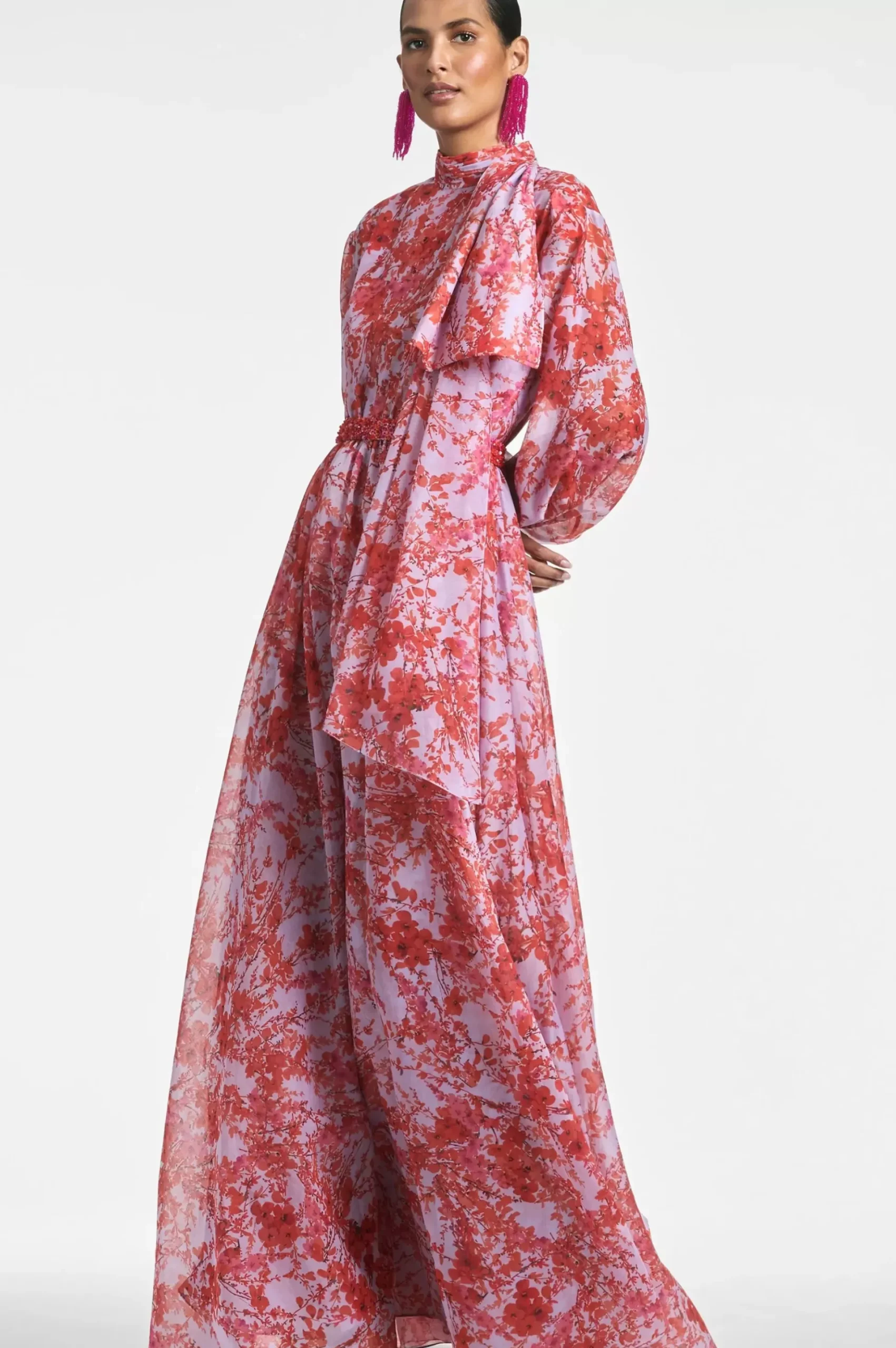 Cinzia Gown-Amaranthus Spray-Sachin & Babi Outlet