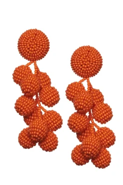 Coconuts Earrings-Smooth Beads-Sachin & Babi Store