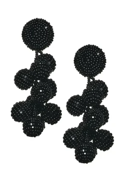 Coconuts Earrings-Smooth Beads-Sachin & Babi Store