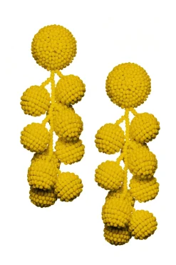 Coconuts Earrings-Smooth Beads-Sachin & Babi Store