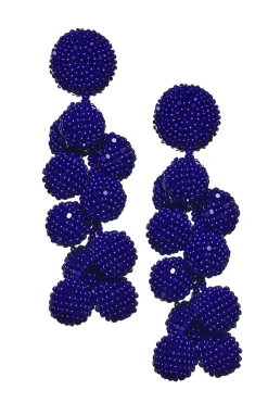Coconuts Earrings-Smooth Beads-Sachin & Babi Store