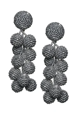 Coconuts Earrings-Smooth Beads-Sachin & Babi Store