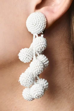 Coconuts Earrings-Smooth Beads-Sachin & Babi Store