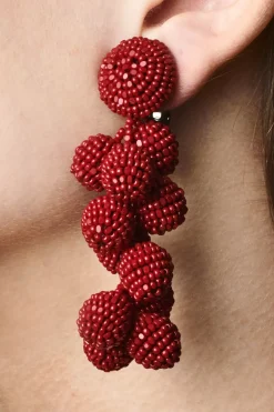 Coconuts Earrings-Smooth Beads-Sachin & Babi Store