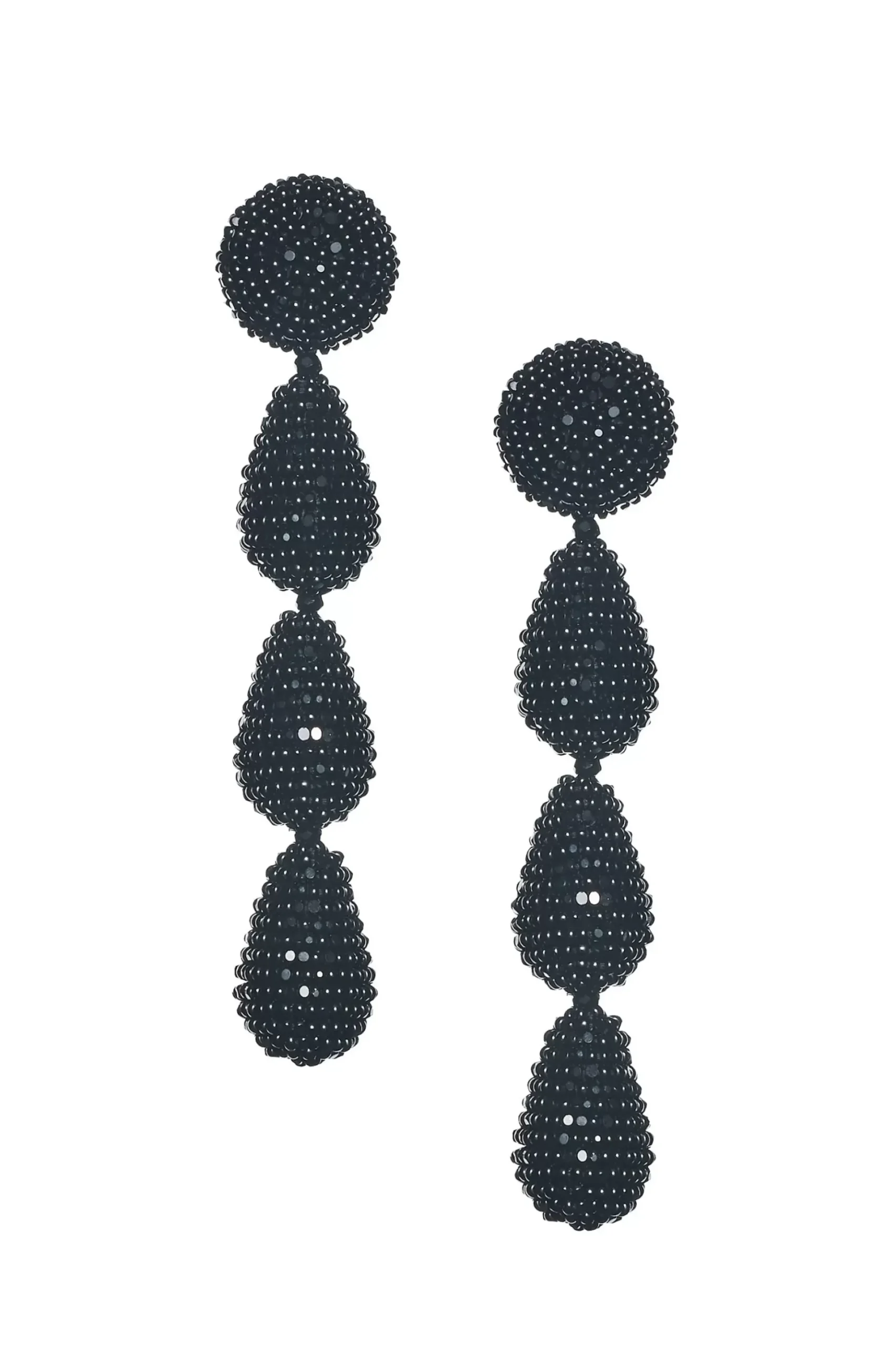 Eliza Earrings-Smooth Beads-Sachin & Babi Flash Sale