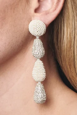 Eliza Earrings-Smooth Beads/Crystals-Sachin & Babi Discount