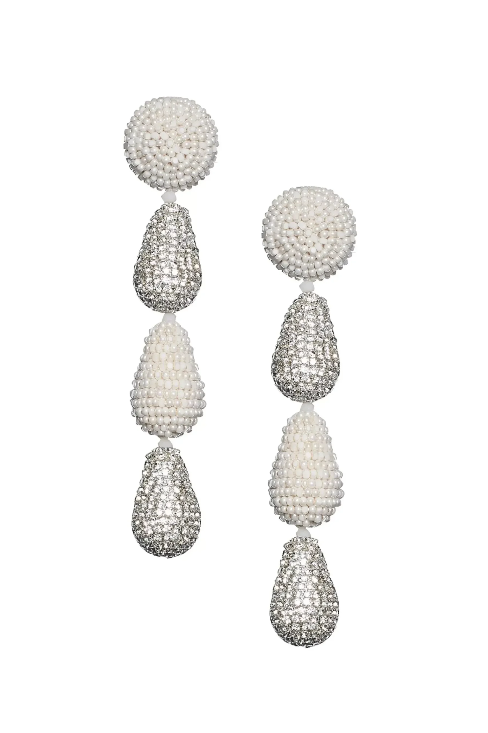Eliza Earrings-Smooth Beads/Crystals-Sachin & Babi Discount
