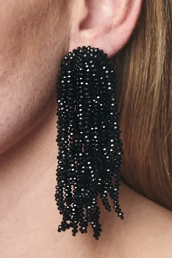 Fountain Earrings-Faceted Beads-Sachin & Babi Clearance