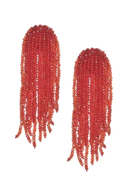 Fountain Earrings-Faceted Beads-Sachin & Babi Clearance