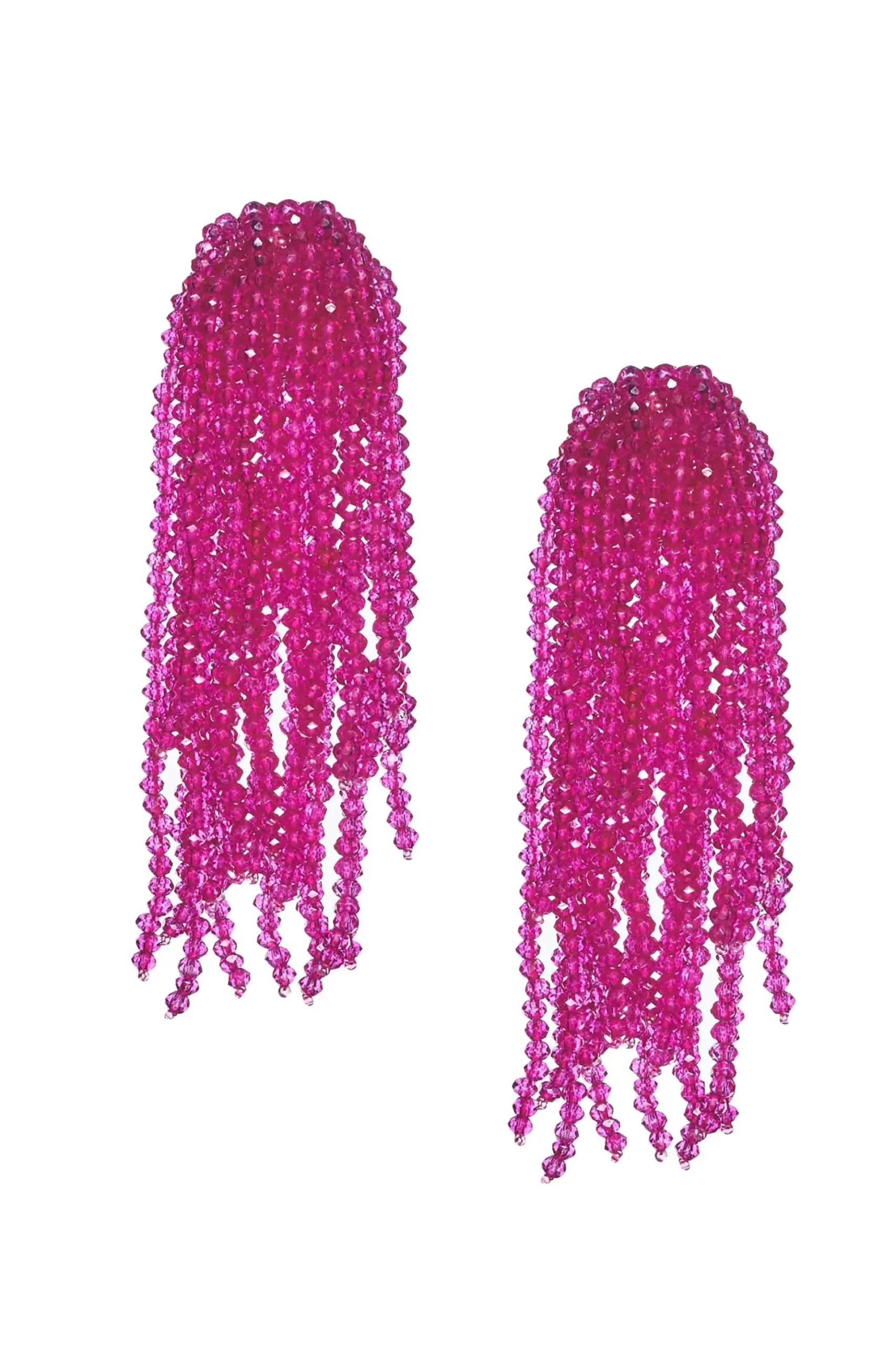 Fountain Earrings-Faceted Beads-Sachin & Babi Clearance