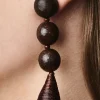 Frida Earrings-Wood-Sachin & Babi Clearance