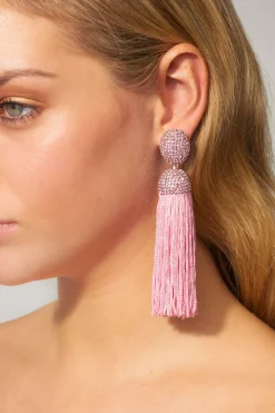 Hilary Earrings-Crystals/Thread-Sachin & Babi Online