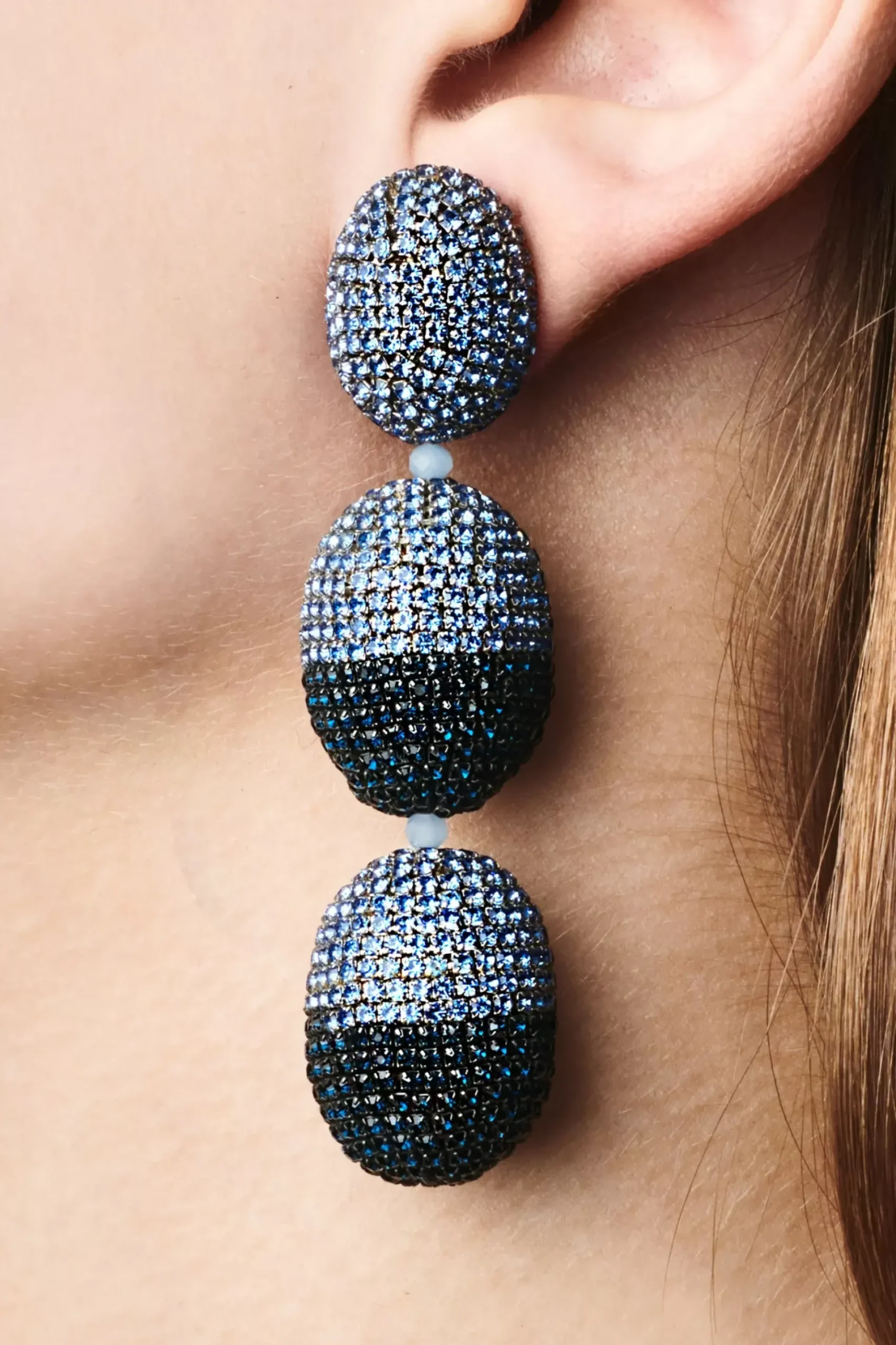 Lanah Earrings-Crystals-Sachin & Babi Sale