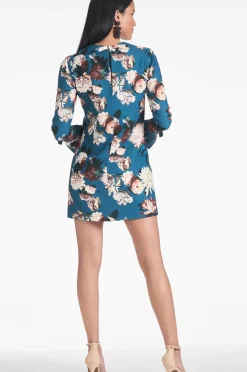 Lily Dress Crepe Mini Dress-Sachin & Babi Fashion