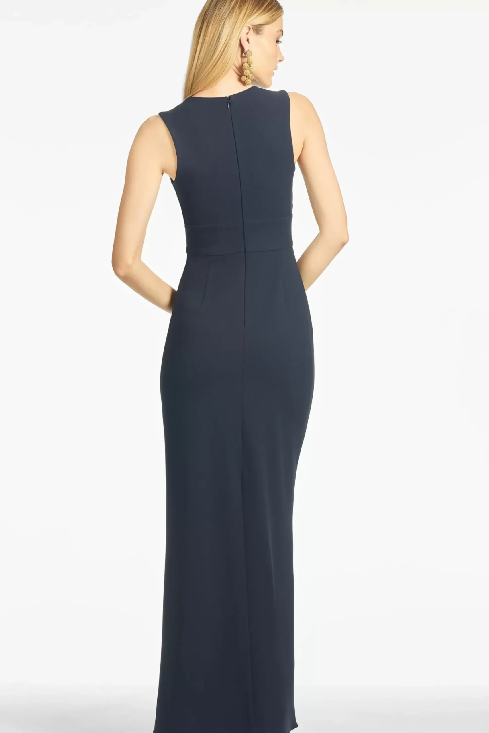 Loretta 4-Way Stretch Crepe Gown-Sachin & Babi Hot