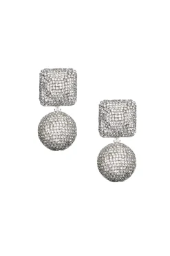 Lydia Earrings-Crystals-Sachin & Babi Hot