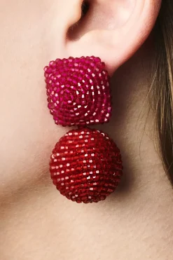 Lydia Earrings-Faceted Beads-Sachin & Babi Online