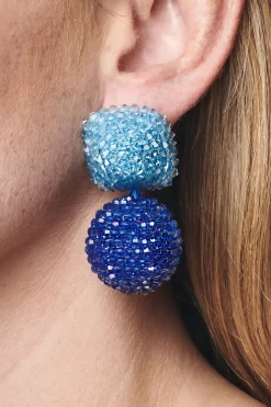 Lydia Earrings-Faceted Beads-Sachin & Babi Online