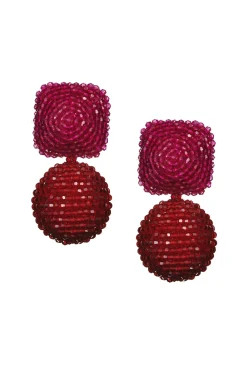 Lydia Earrings-Faceted Beads-Sachin & Babi Online