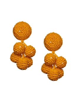 Mini Coconuts Earrings-Smooth Beads-Sachin & Babi Fashion