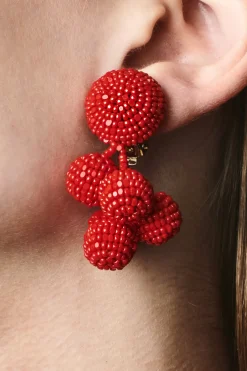 Mini Coconuts Earrings-Smooth Beads-Sachin & Babi Fashion