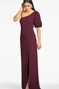 Nadia 4-Way Stretch Crepe Gown-Sachin & Babi Sale