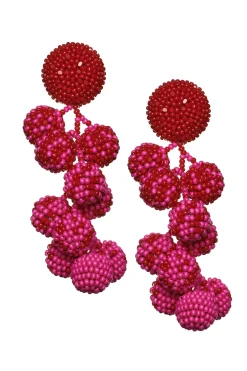 Ombre Coconuts Earrings-Smooth Beads-Sachin & Babi Store
