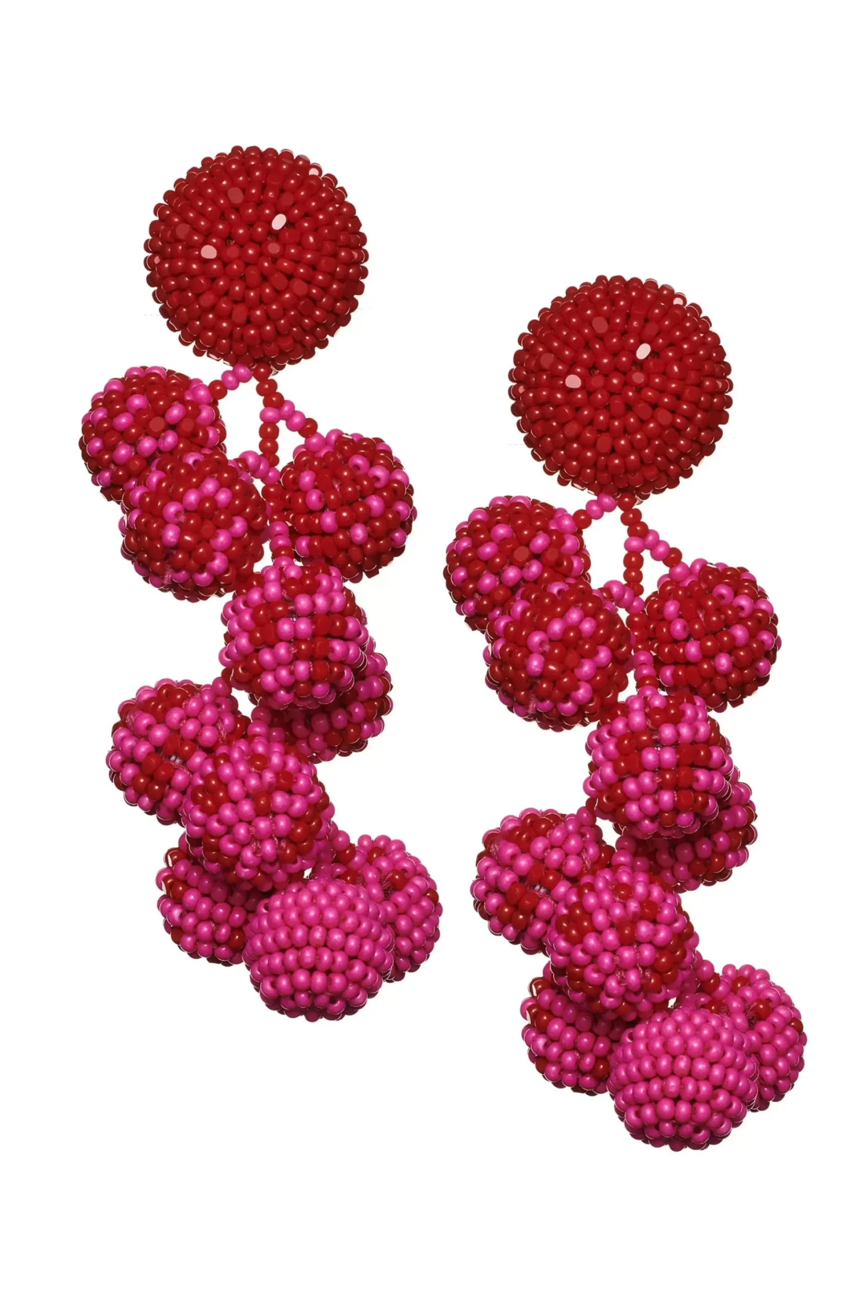 Ombre Coconuts Earrings-Smooth Beads-Sachin & Babi Store