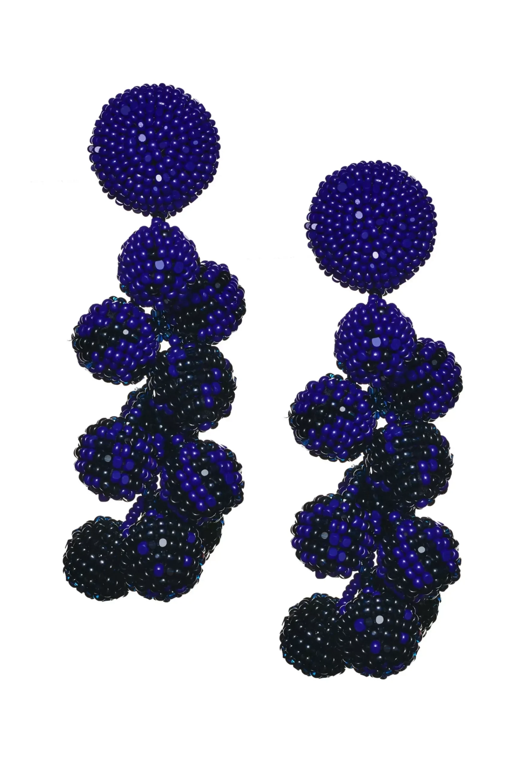 Ombre Coconuts Earrings-Smooth Beads-Sachin & Babi Store