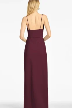 Paulina 4-Way Stretch Crepe Gown-Sachin & Babi Online