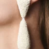 Rhea Earrings-Smooth Beads-Sachin & Babi Store