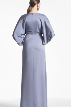 Satin Gabby Gown-Sachin & Babi Outlet