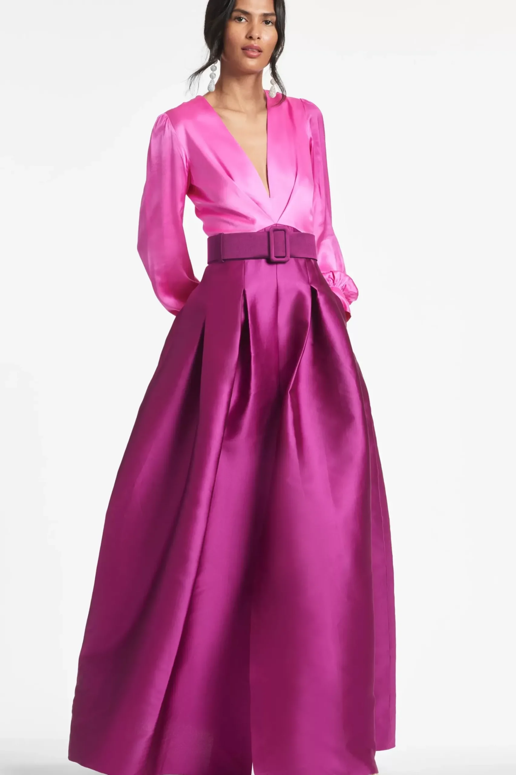 Zoe Gown-Pink/Magenta-Sachin & Babi Online