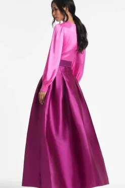 Zoe Gown-Pink/Magenta-Sachin & Babi Online