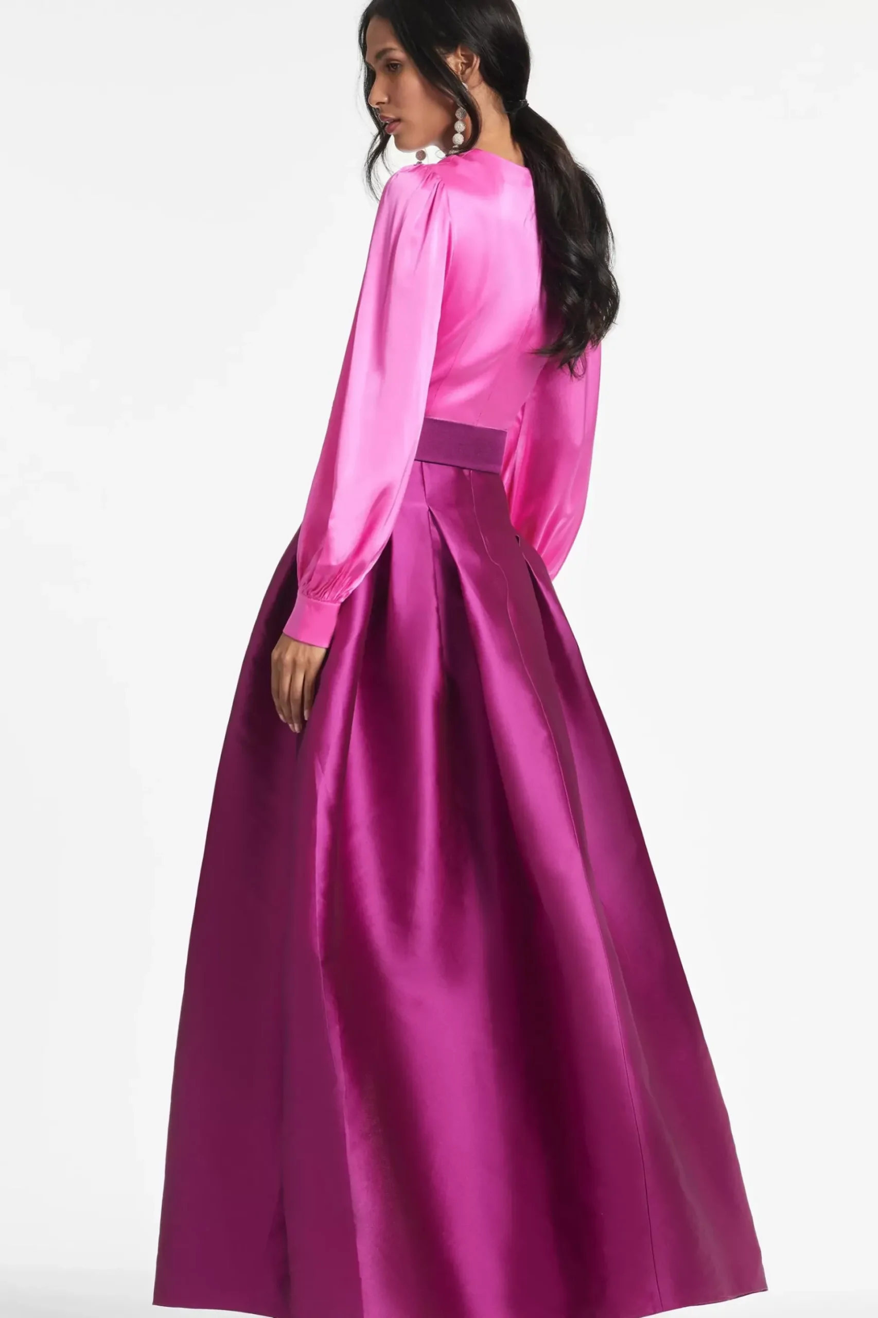 Zoe Gown-Pink/Magenta-Sachin & Babi Online