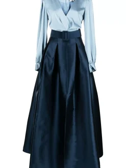 Zoe Gown-Slate/Navy-Sachin & Babi Cheap