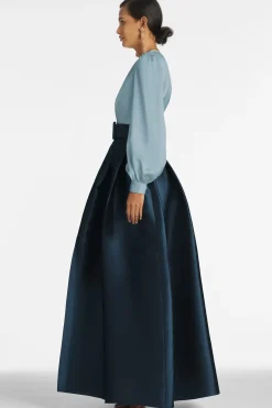 Zoe Gown-Slate/Navy-Sachin & Babi Cheap